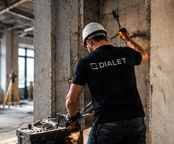 Специалист DIALET на объекте